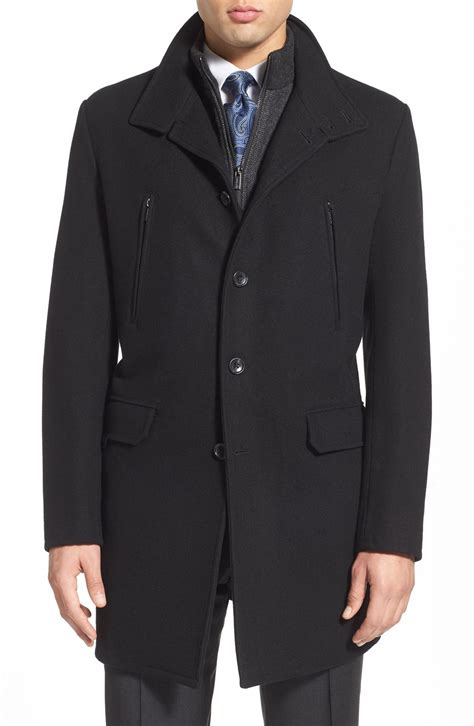 michael kors wool overcoat